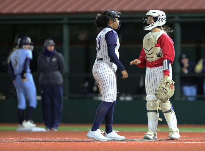 Montgomery Lake Creek Allen Texas softball Allen Tournament 022323 Brian McLean 21